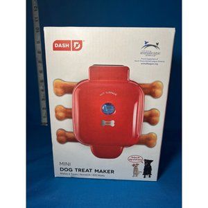 Dash Mini Dog Treat Maker Electric 6 Treats Recipe Guide Included New